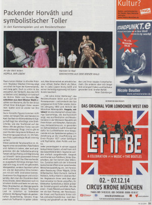 STANDPUNKT.e 2014 Nicole Beutler. Anzeige IN